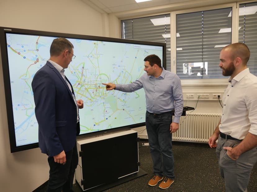 Multitouch Visualisierung