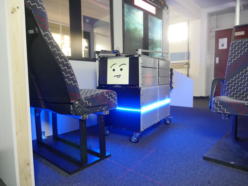 Fahrgastkabine & Roboter Prototyp